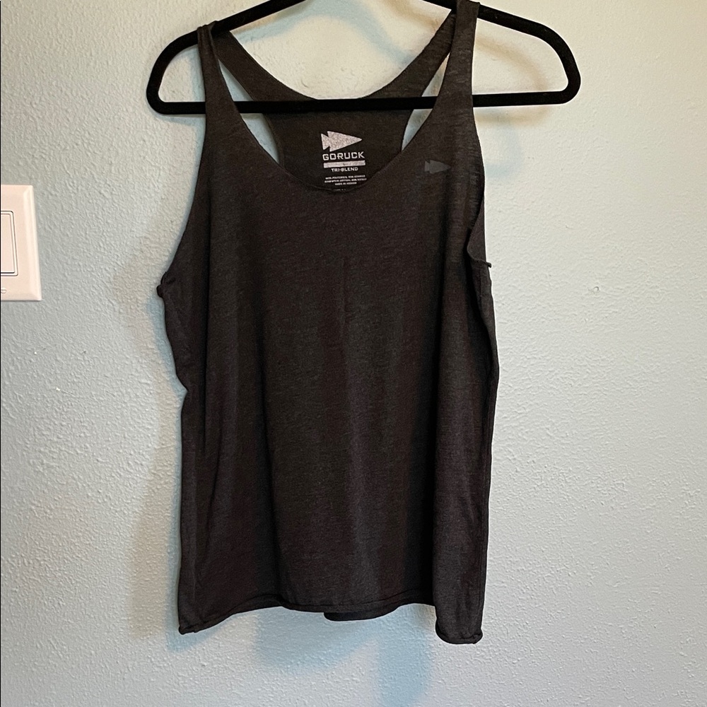 Women's Go Ruck Charcoal Tank Top